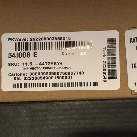 The North Face Vectiv Escape Hiking Trail Running Shoes Men's Size - Picture 6 of 8